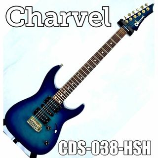 希少Charvelシャーベル送料込リバースヘッド３ハムバッカー改造ストラトギター