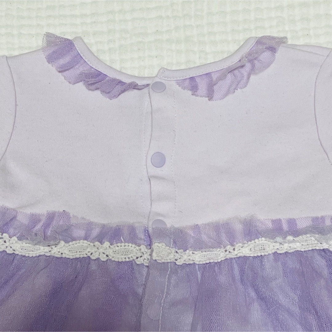ANNA SUI mini(アナスイミニ)のアナスイミニ　ワンピース ブルマセット 70 長袖 ANNA SUI mini キッズ/ベビー/マタニティのベビー服(~85cm)(ワンピース)の商品写真