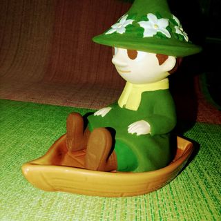 ムーミン(MOOMIN)のスナフキンの置物･自然加湿器(置物)