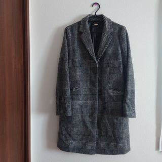 美品 green label relaxing グレンチェック コート 38