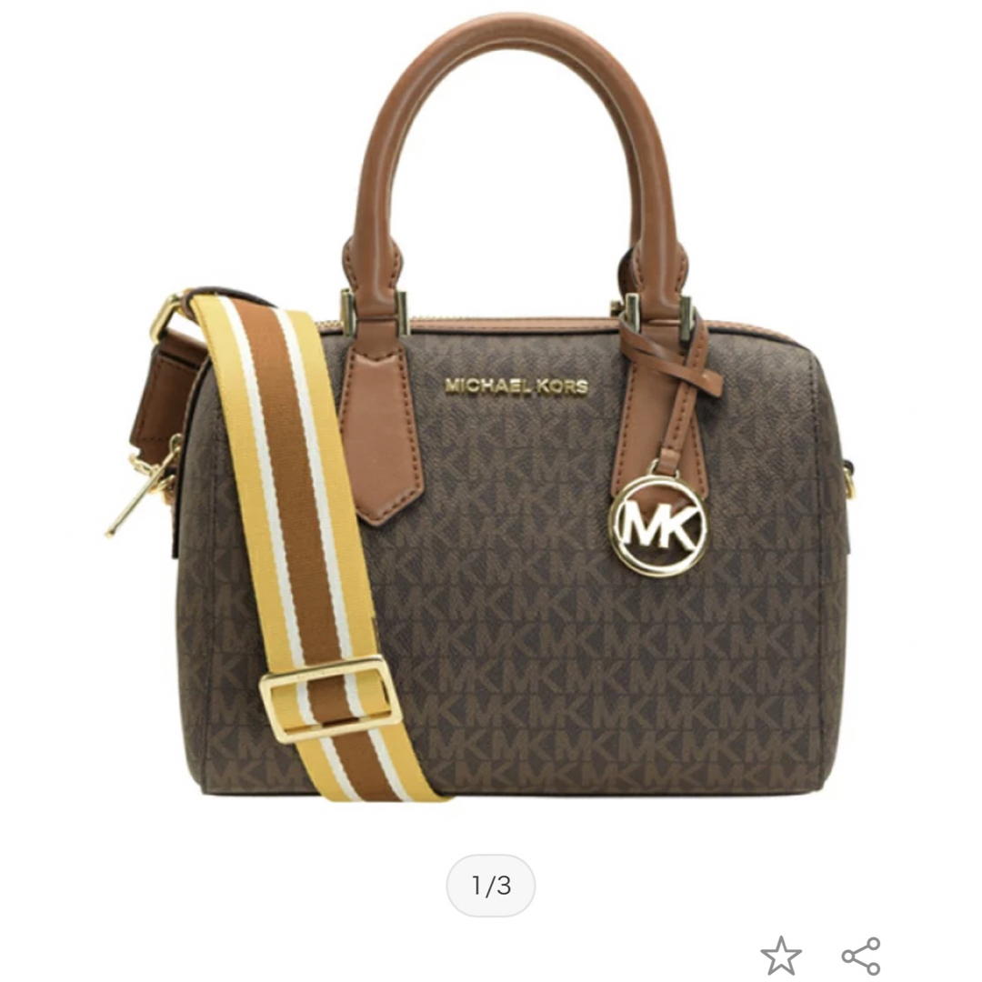 マイケルコース MICHEAL KORS ボア ボストン ショルダー バッグ