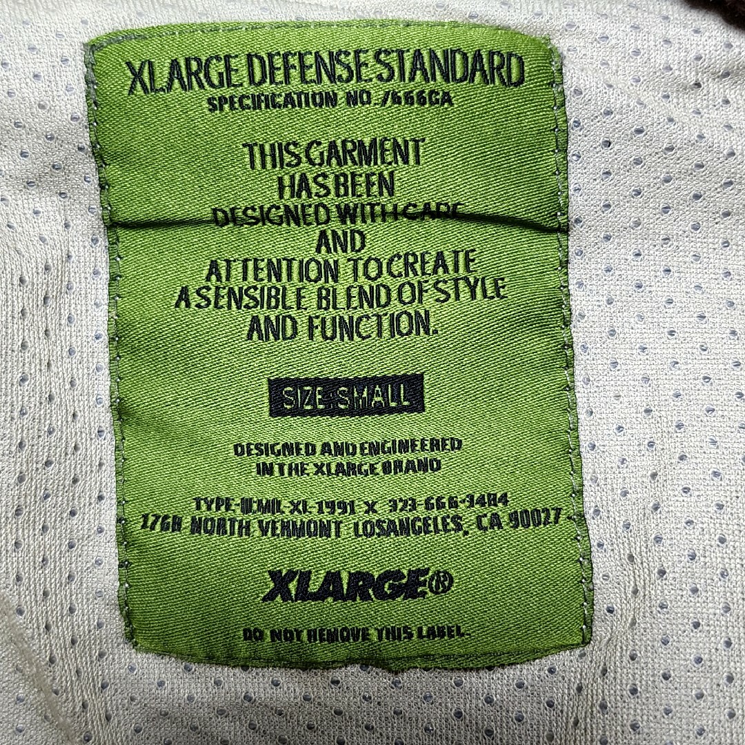 《超希少》XLARGE エクストララージ セーター グリーン 迷彩 カモフラ