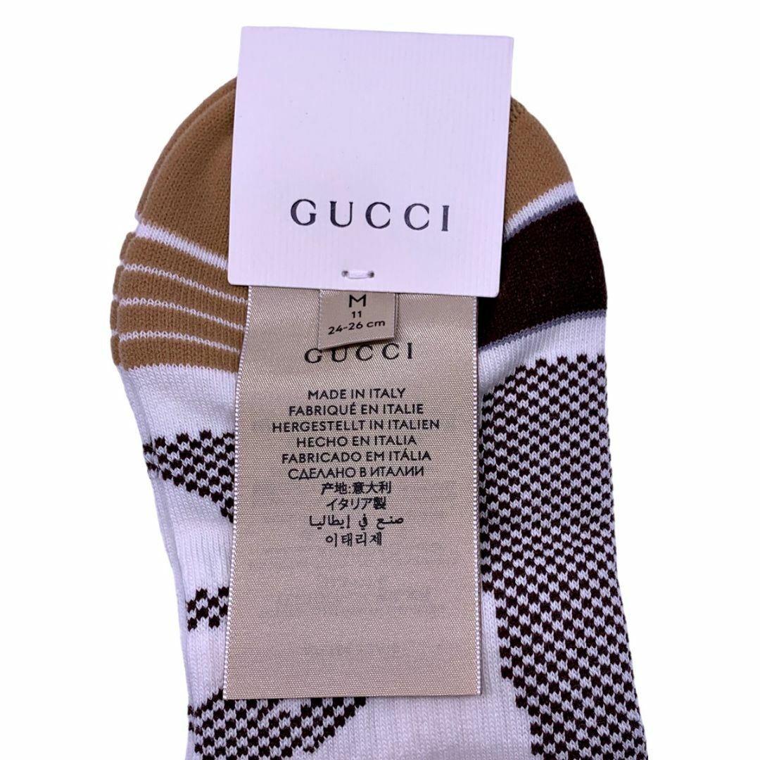Gucci - 【中古】 GUCCI グッチ ソックス 靴下 インターロッキングG