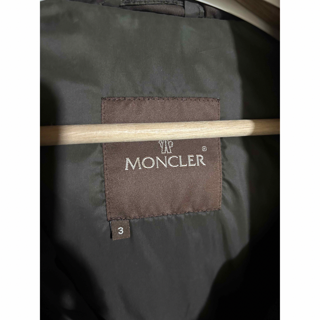 011131● MONCLER 茶タグ mozambique ダウン コート 3