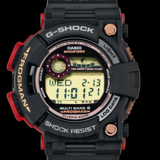 ジーショック(G-SHOCK)の【美品】G-SHOCK フロッグマン 35周年 GWF-1035F-1JR(腕時計(デジタル))