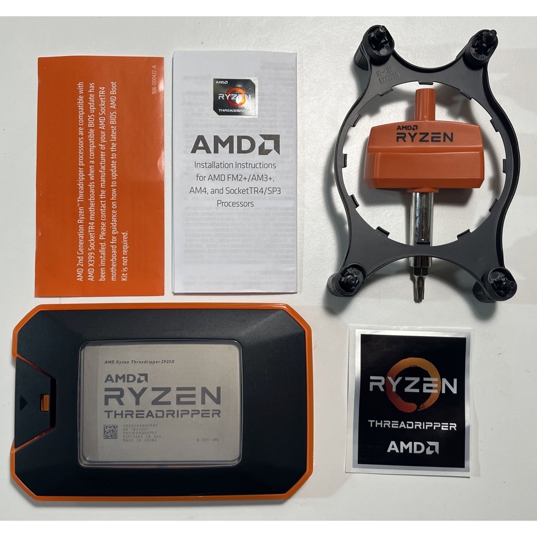 Ryzen Threadripper 2920X マザーボード クーラー セット