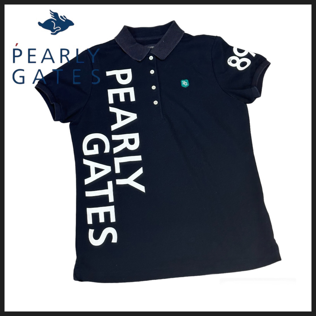 【24時間以内発送】PEARLYGATESパーリーゲイツ半袖シャツポロシャツ
