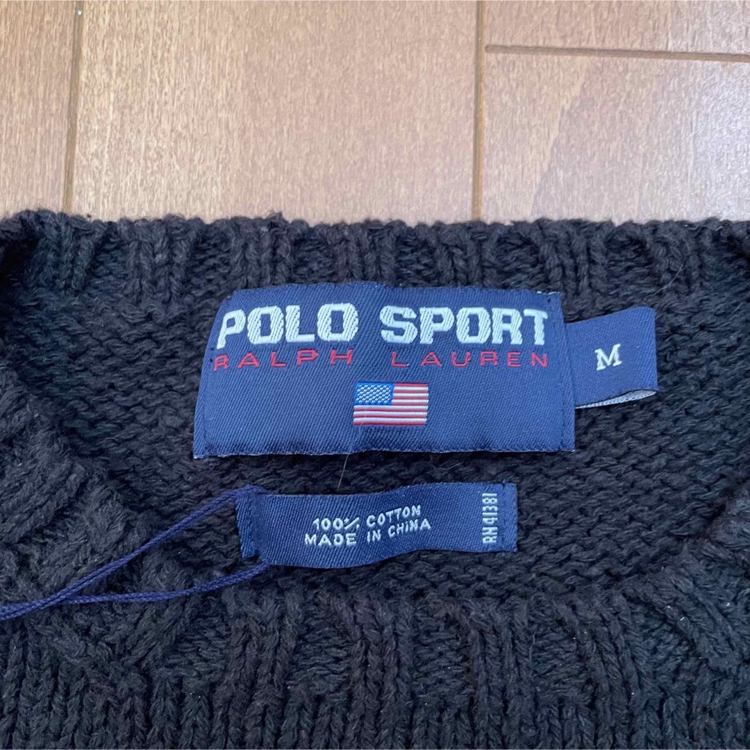 Ralph Lauren(ラルフローレン)の新品 90s Ralph Lauren POLO SPORT クルーネックニット メンズのトップス(ニット/セーター)の商品写真