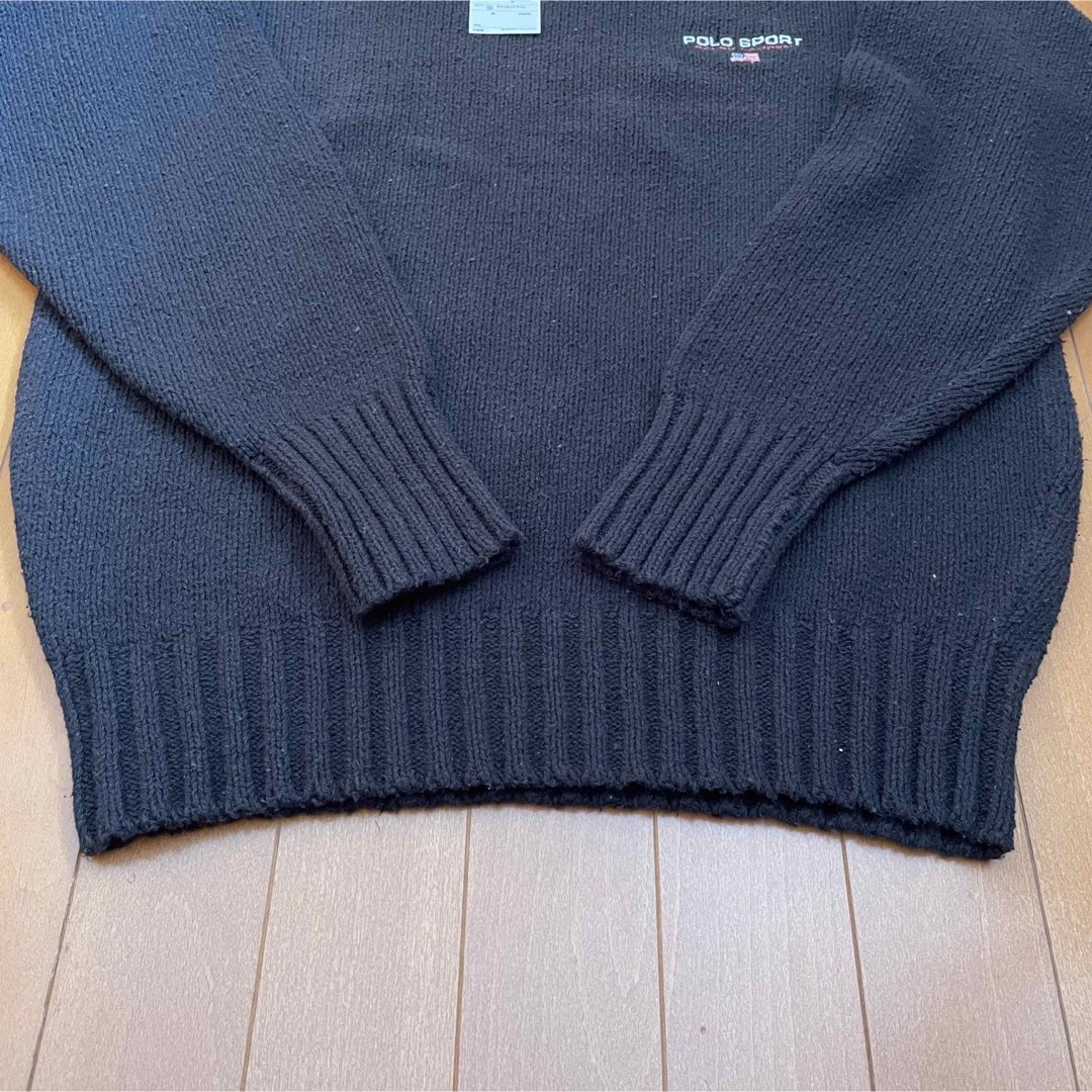 Ralph Lauren(ラルフローレン)の新品 90s Ralph Lauren POLO SPORT クルーネックニット メンズのトップス(ニット/セーター)の商品写真