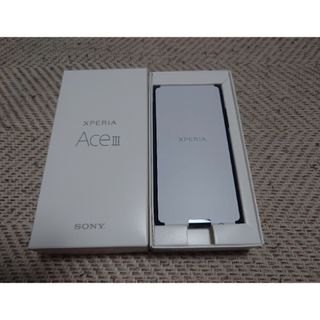 エクスペリア(Xperia)のSONY Xperia Ace III A203SO ブルー(スマートフォン本体)