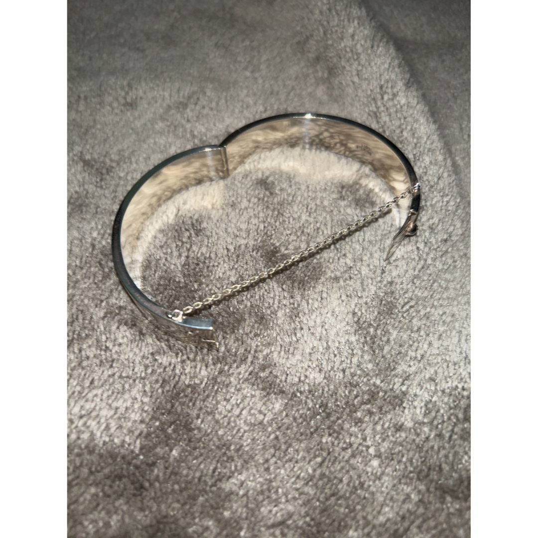 70-80 Vtg British Sterling Silver Bangle メンズのアクセサリー(ブレスレット)の商品写真