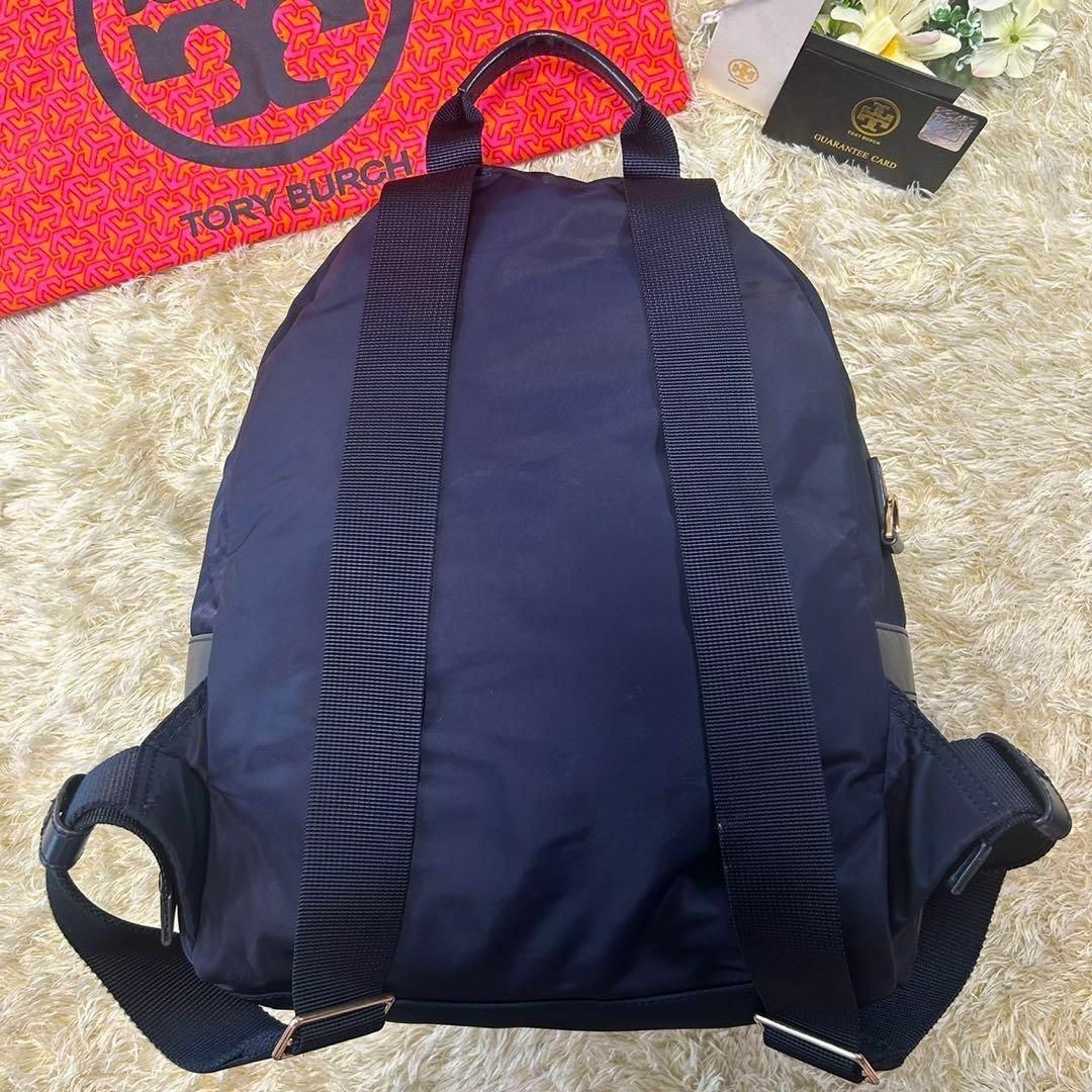 美品 TORY BURCH トリーバーチ リュック ナイロン レザー