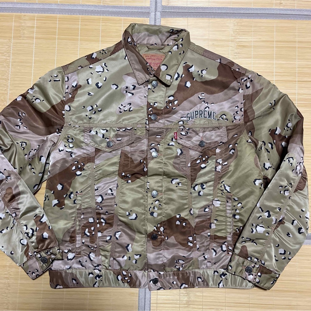 Supreme Levi's Nylon Trucker Jacket Mナイロンジャケット