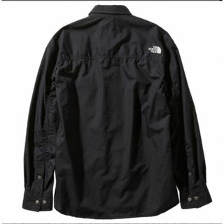 ザノースフェイス(THE NORTH FACE)のノースフェイス　ヌプシ　長袖シャツ　ブラック　Lサイズ(シャツ)