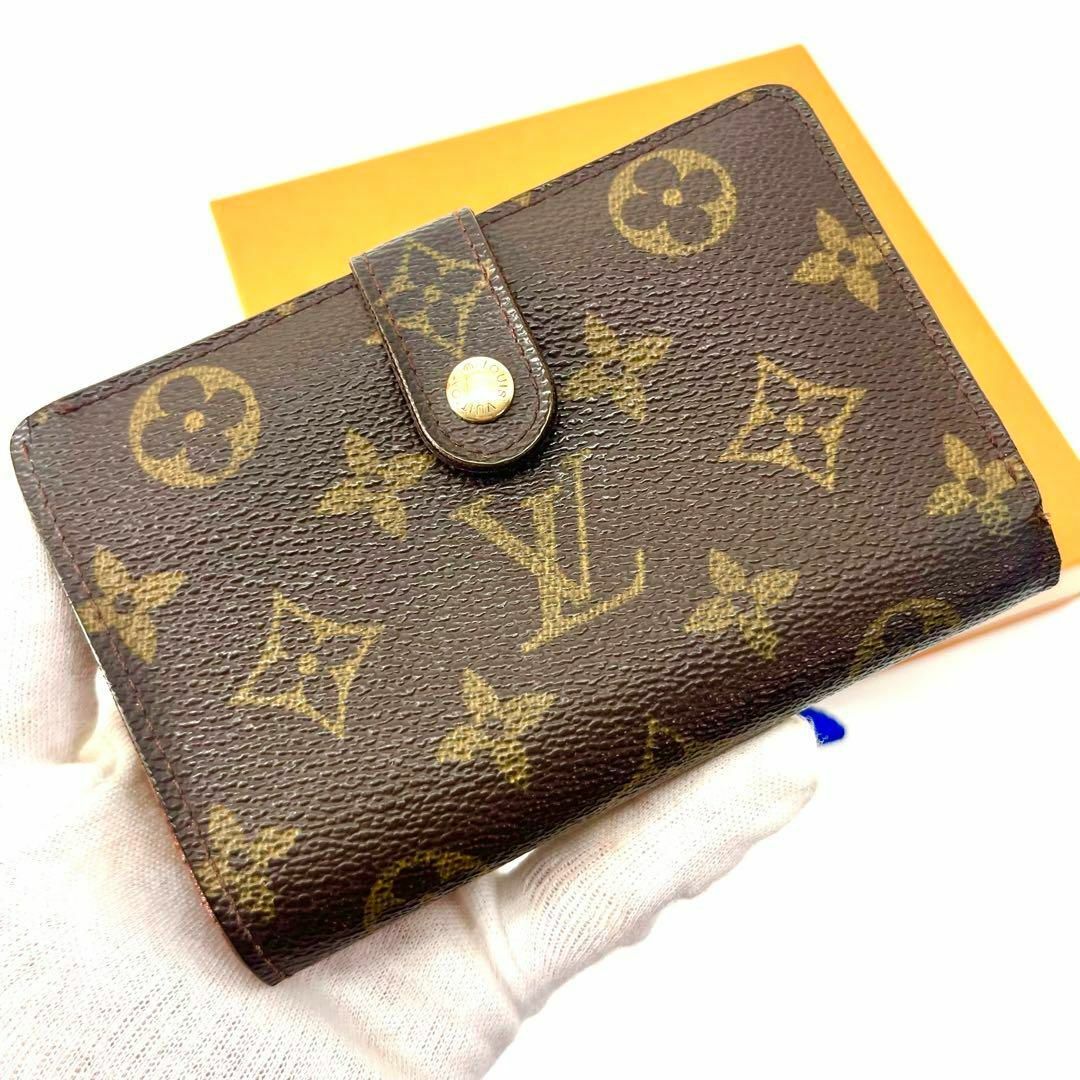 ルイヴィトン ポルトフォイユ ヴィエノワ モノグラム 財布 がま口 - 小物 ルイヴィトン ポルトフォイユ ヴィエノワ モノグラム 財布 がま口 - 小物