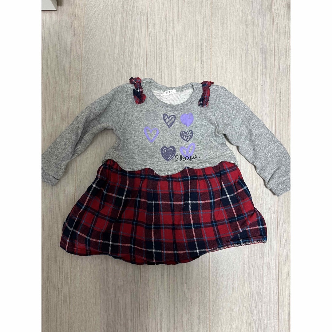 SKAPE(エスケープ)のワンピース キッズ/ベビー/マタニティのキッズ服女の子用(90cm~)(ワンピース)の商品写真