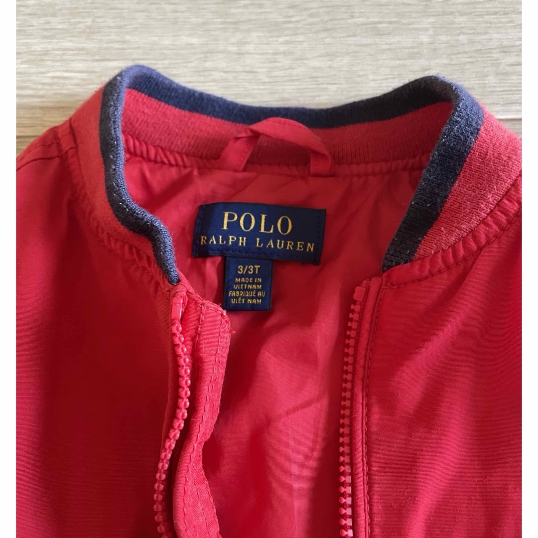 POLO RALPH LAUREN(ポロラルフローレン)のラルフローレン　ナイロンジャケット 3T キッズ/ベビー/マタニティのキッズ服男の子用(90cm~)(ジャケット/上着)の商品写真