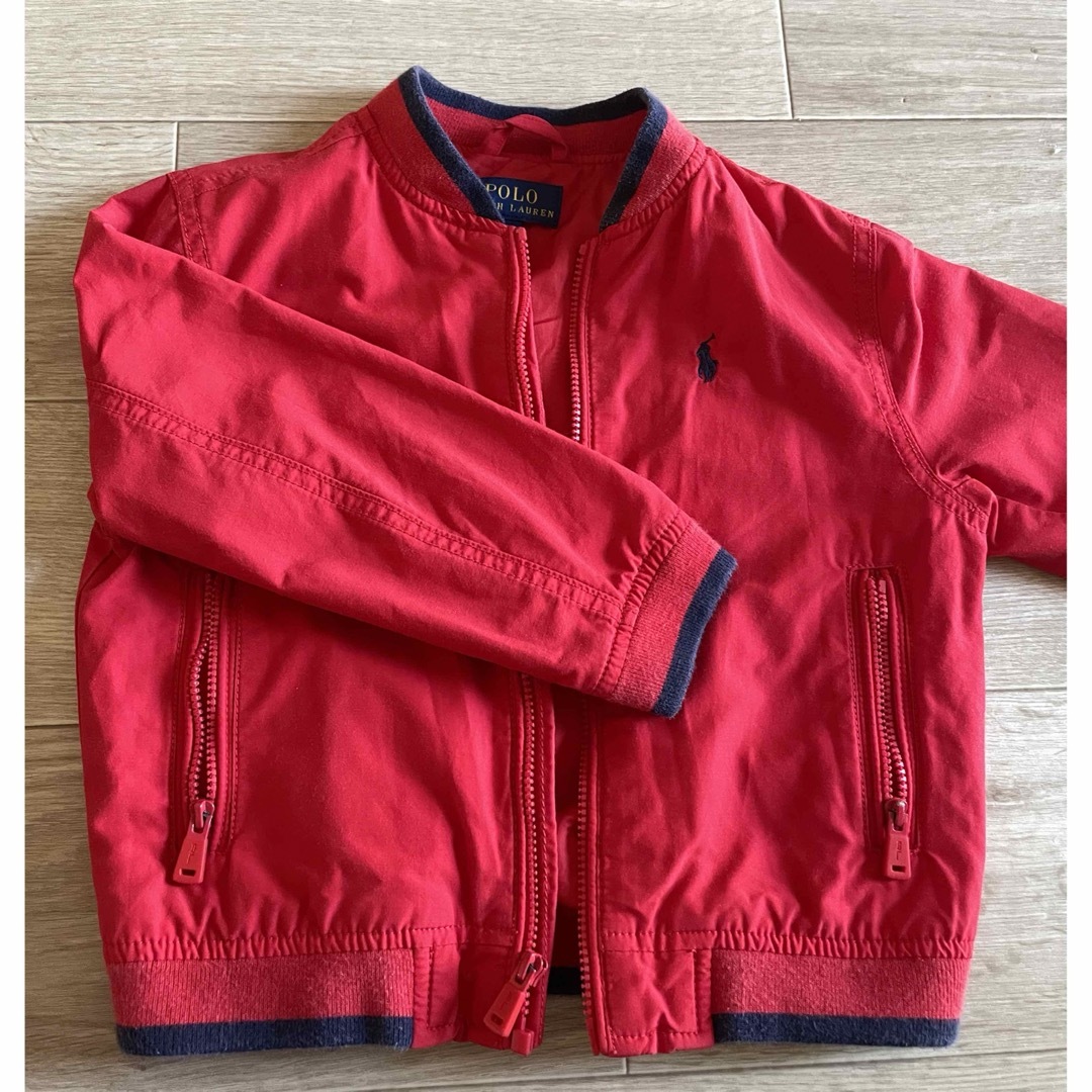 POLO RALPH LAUREN(ポロラルフローレン)のラルフローレン　ナイロンジャケット 3T キッズ/ベビー/マタニティのキッズ服男の子用(90cm~)(ジャケット/上着)の商品写真