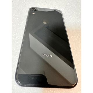 アイフォーン(iPhone)のiPhone XR Black 128 GB SIMフリー(スマートフォン本体)