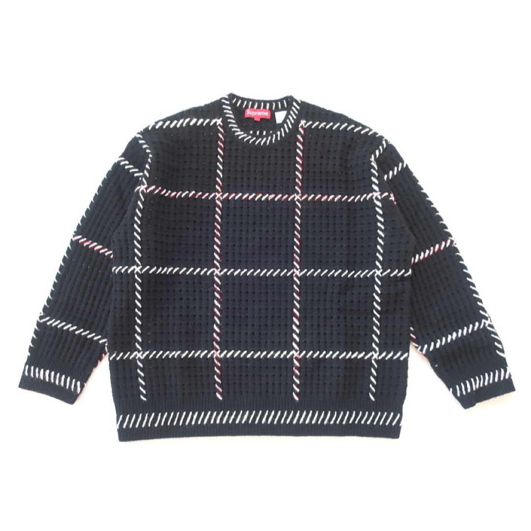 (L)Supreme QUILT STITCH SWEATERシュプリームセータ