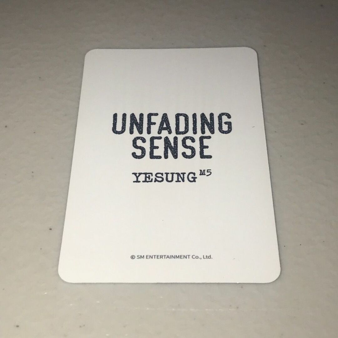 イェソン Unfading Sense ホットトラックス購入特典トレカ