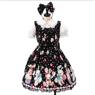 アンジェリックプリティー(Angelic Pretty)のangelic pretty  リリカルバニーJSK(ひざ丈ワンピース)