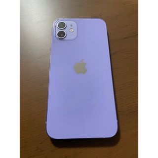 アイフォーン(iPhone)のiPhone12 128GB パープル 箱付(スマートフォン本体)