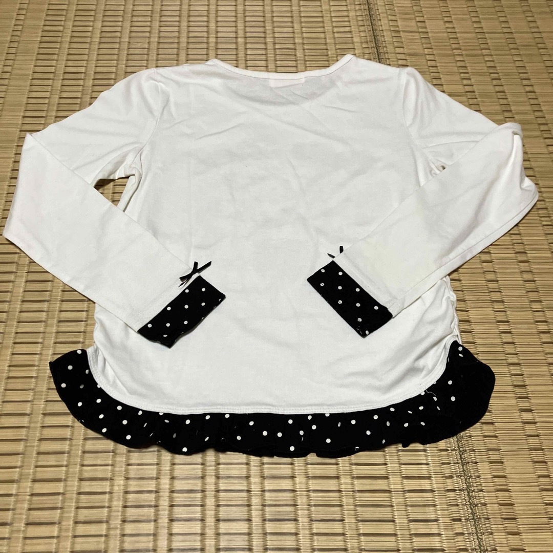 fukuske(フクスケ)の女の子　160 長袖　 Tシャツ　 フクスケ キッズ/ベビー/マタニティのキッズ服女の子用(90cm~)(Tシャツ/カットソー)の商品写真