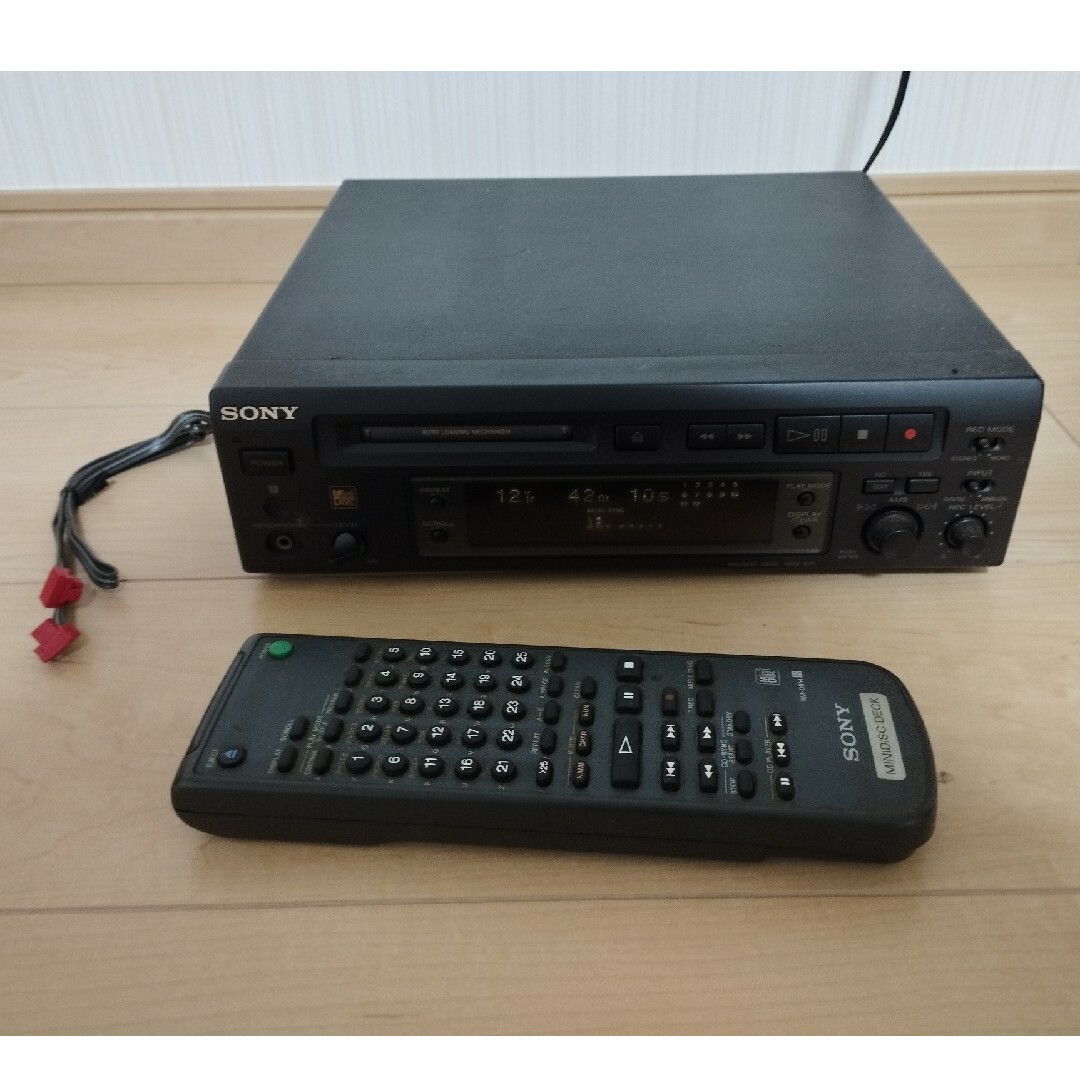 ☆動作確認済☆SONY MDデッキ MDS-S37 MDLP非対応- ☆動作確認済☆SONY MDデッキ MDS-S37 MDLP非対応-