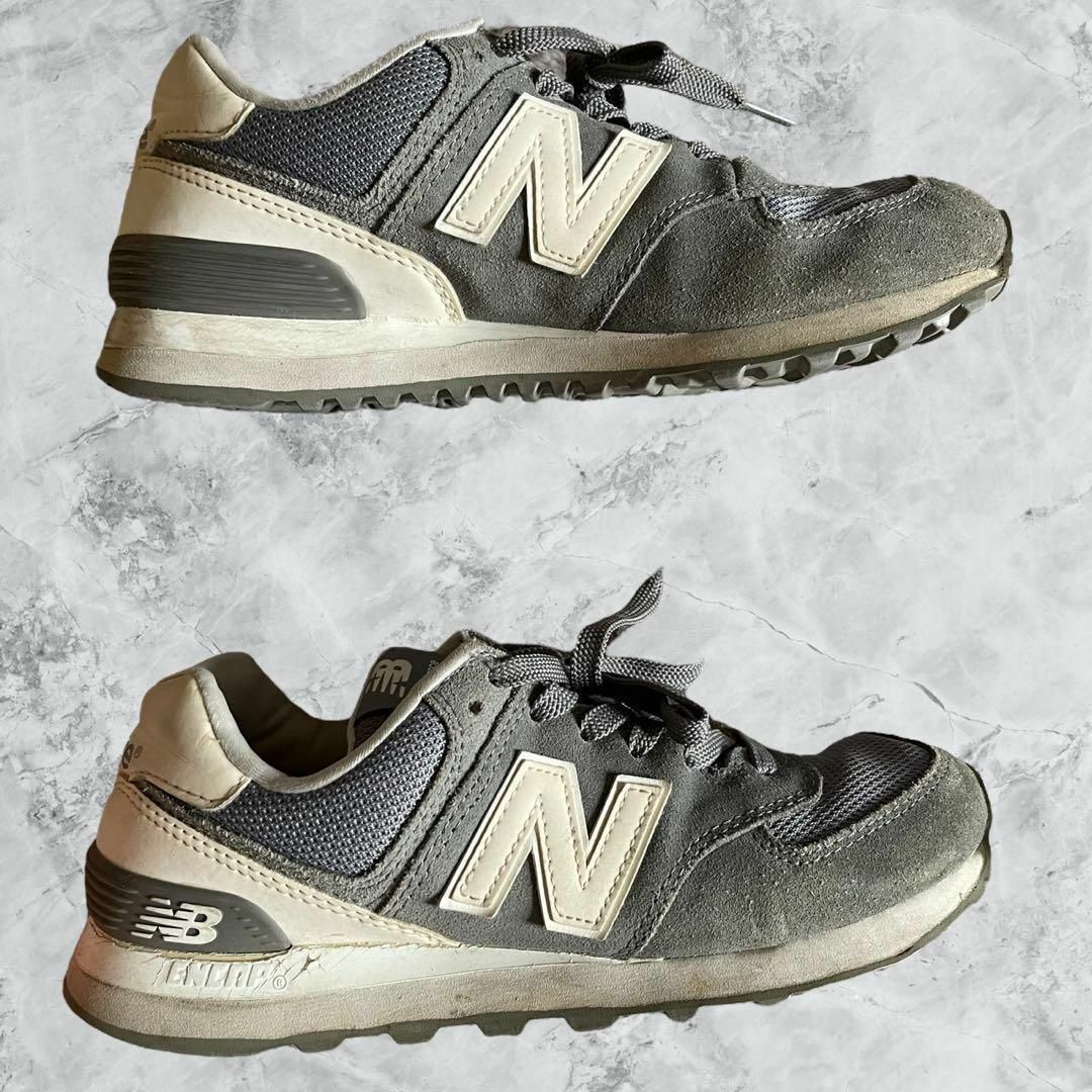 new balance ニューバランス スニーカー グレー 23.5cm