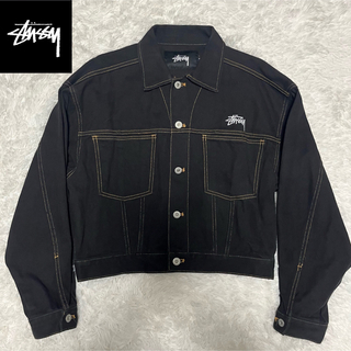 STUSSY   stussy washed canvas shop jacket M 数回着用の通販 by たに