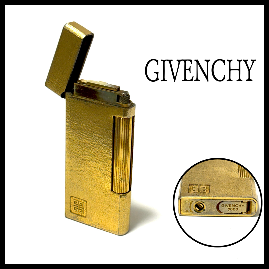 GIVENCHY ジバンシー GOLDガスライター