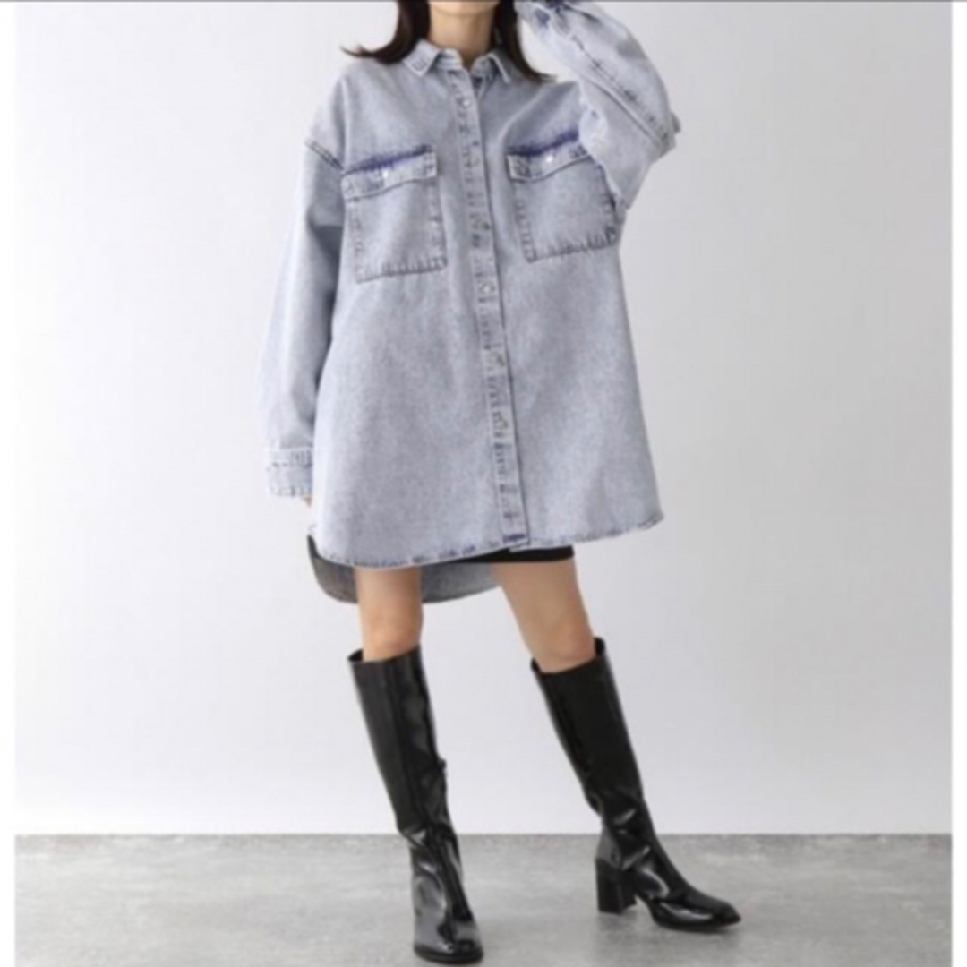 jeanasis アソート デニム BIG シャツ ジャケット jeanasis アソート デニム BIG シャツ ジャケット