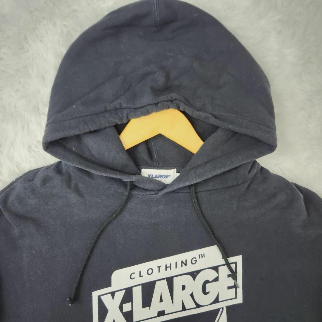 新品 エクストララージ XLARGE ビッグロゴ デカロゴ パーカー