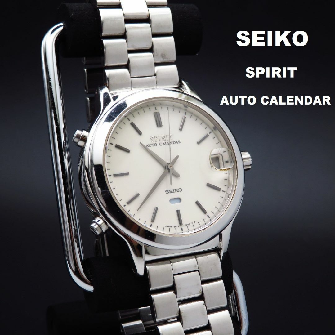 SEIKO SPIRIT AUTO CALENDAR 腕時計 オートカレンダー