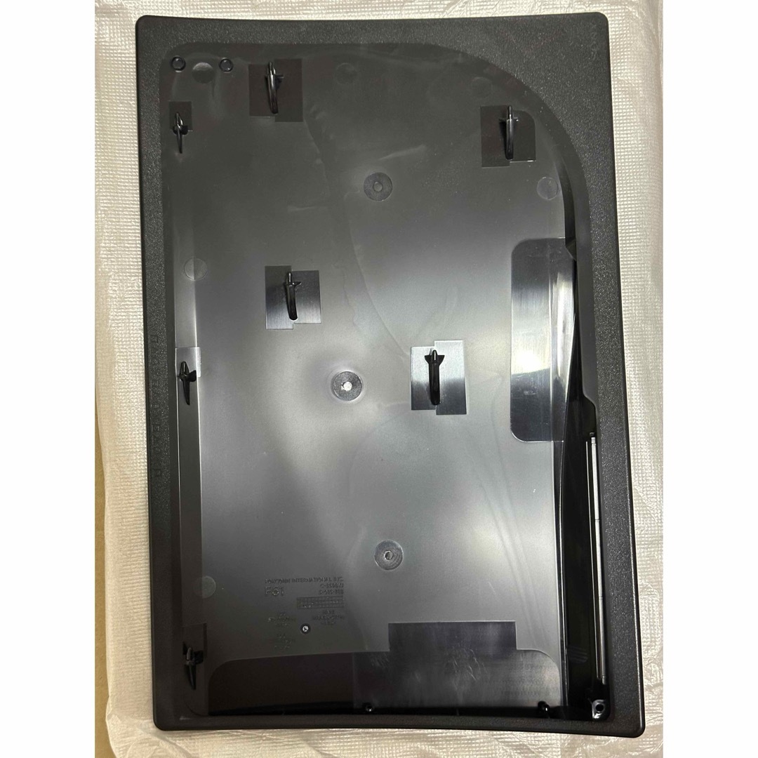 【純正品】PlayStation 5用カバー ミッドナイト ブラック 2