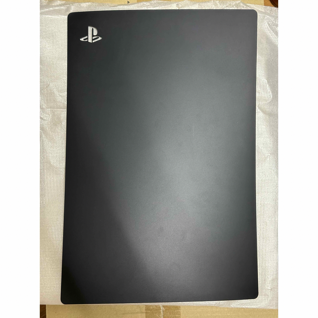【純正品】PlayStation 5用カバー ミッドナイト ブラック 3