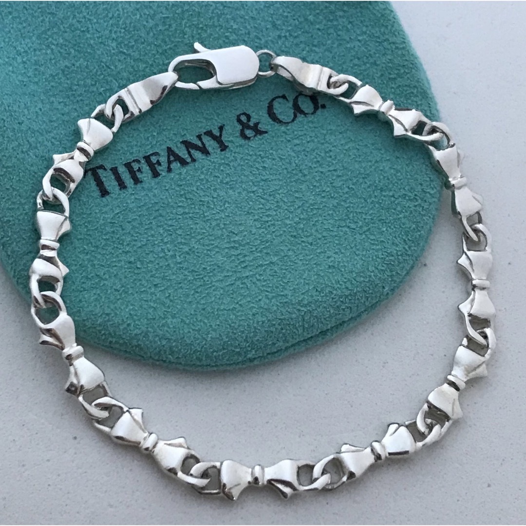 Tiffany & Co. - Tiffany ヴィンテージのパフリボンブレスレット Tiffany & Co. - Tiffany ヴィンテージのパフリボンブレスレット