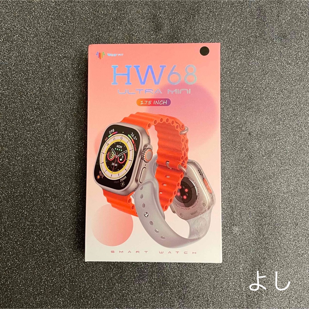 【新品・未使用】HW68 ULTRA mini おまけ付き 最新スマートウォッチ 2