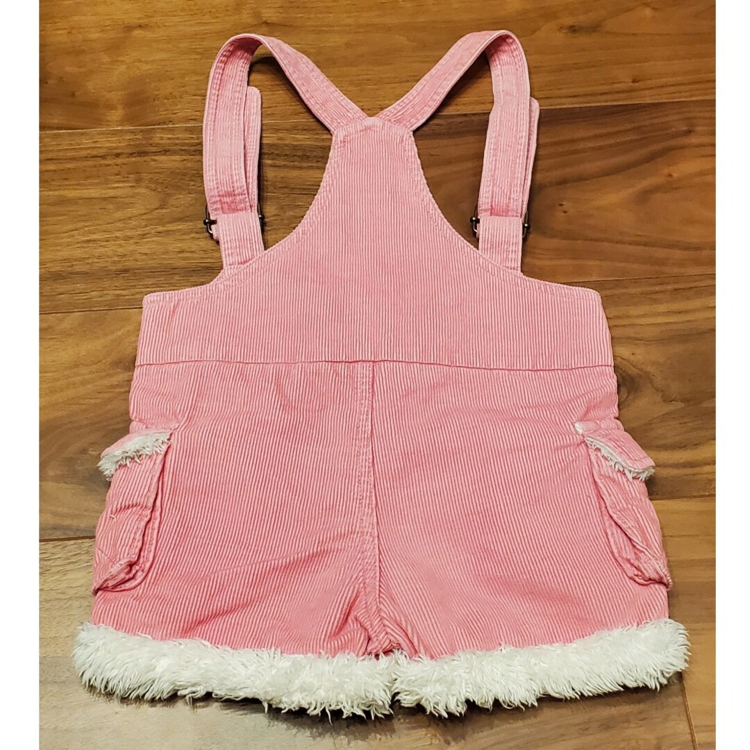 babyGAP(ベビーギャップ)の【95】babyGAP コーデュロイ サロペット ピンク キッズ/ベビー/マタニティのキッズ服女の子用(90cm~)(パンツ/スパッツ)の商品写真