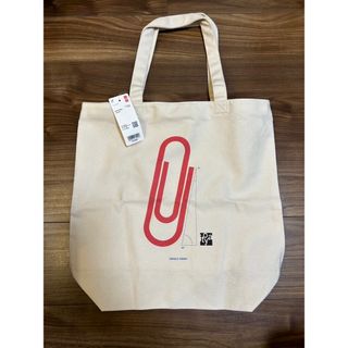 ユニクロ(UNIQLO)のユニクロ銀座店限定！レッドクリップトート(トートバッグ)