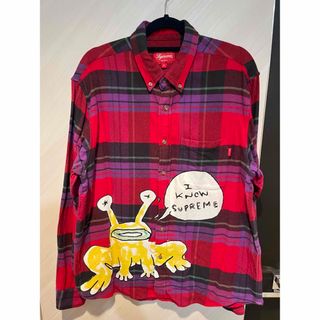 シュプリーム(Supreme)のSupreme シュプリーム Daniel Johnston ネルシャツ(シャツ)