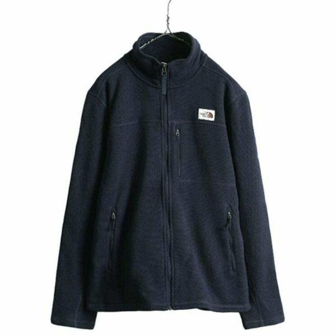 ノースフェイス ゴードン ライオンズ フリース ジャケット L フルジップ 紺