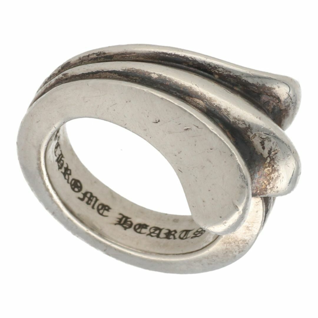 【中古】 CHROME HEARTS クロムハーツ クロステイル ハーフ720 リング 14号 SV925 シルバー 指輪 メンズ  17027095DS | フリマアプリ ラクマ