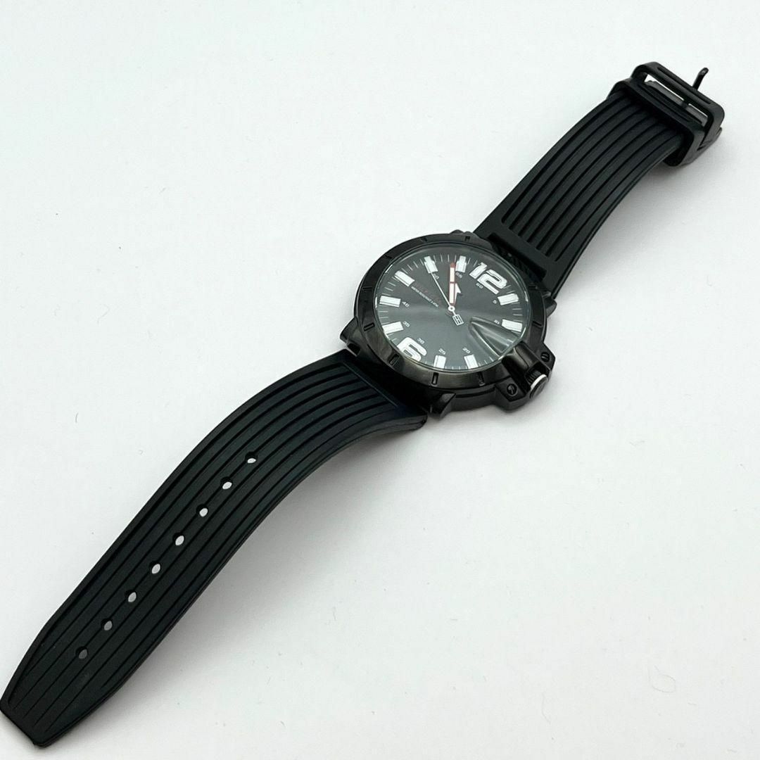 トミーヒルフィガー　腕時計　メンズ　ブラック　動作品　アナログ 稼働品 5