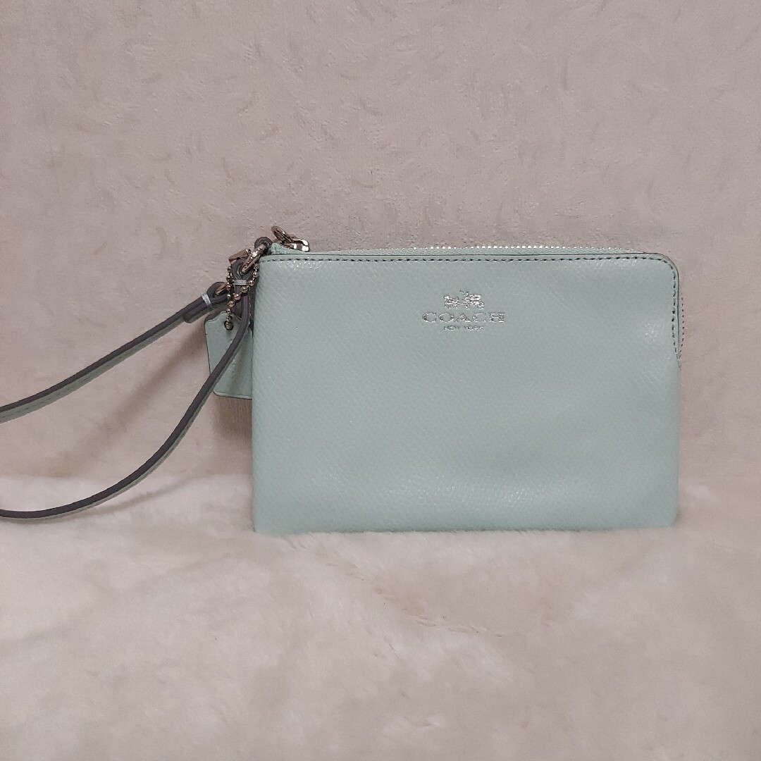 COACH(コーチ)のCOACH コーチ リストレット コインケース ポーチ 美品 レディースのファッション小物(コインケース)の商品写真