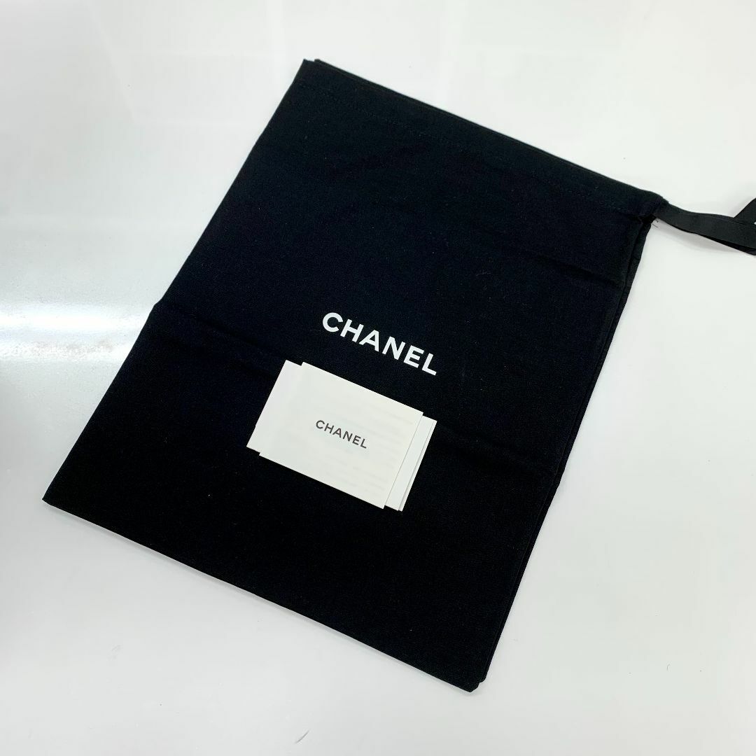 CHANEL(シャネル)の6585 シャネル レザー ロゴ レースアップ ショートブーツ ブラック レディースの靴/シューズ(ブーツ)の商品写真