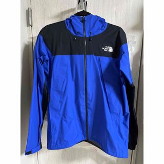 ザノースフェイス(THE NORTH FACE)の美品THE NORTH FACE クライムライトジャケット ブルー L(マウンテンパーカー)