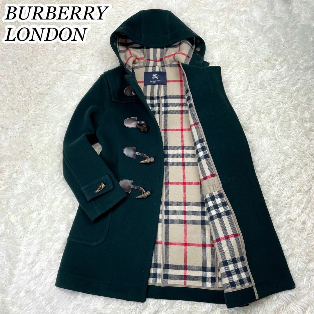 BURBERRY - 美品☆バーバリーロンドン メガチェック ロング ダッフル