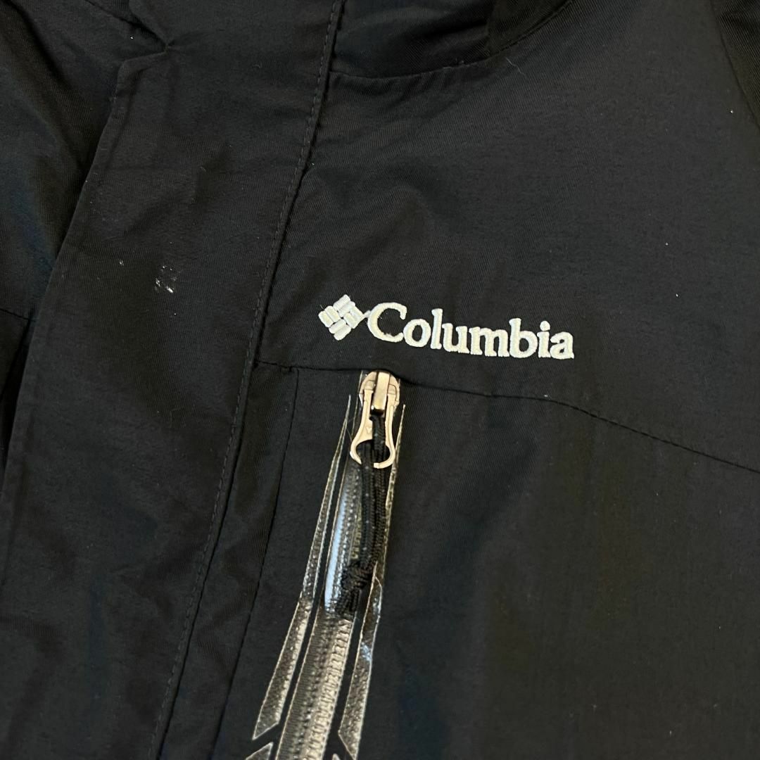 ナイロンジャケット　columbia　コロンビア　アウトドア　　ブラック　L